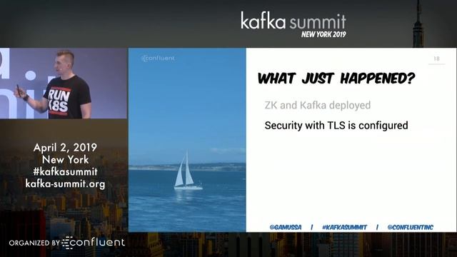 Kafka Summit NYC: Kafka on Kubernetes Does it really have to be "The Hard Way"? Confluent смотреть онлайн