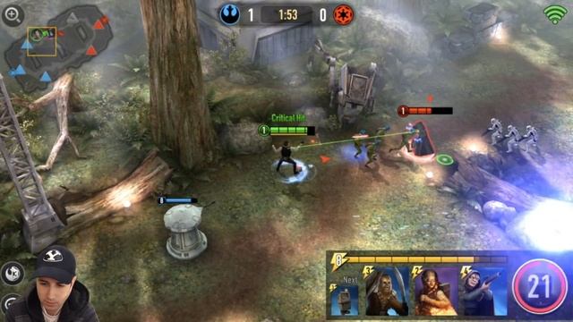 Star Wars Force Arena - BEST HAN SOLO DECK - Chewbacca Han Top Card Combo смотреть онлайн