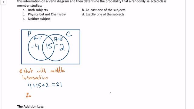 3.4 - Venn Diagrams (IB) смотреть онлайн