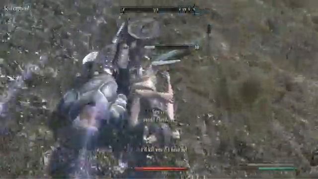 The Elder Scrolls V: Skyrim - Raiding bandit outpost смотреть онлайн