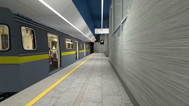 Карта Gm_metro_nekrasovskaya_line_v5. Парад Поездов на станции метро Окская.