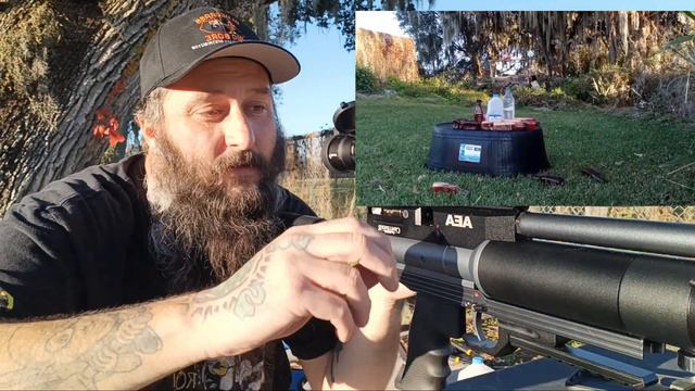 OUT DESTROYING STUFF WITH THE LONG BARREL .357 CHALLENGER PRO!#airgunning