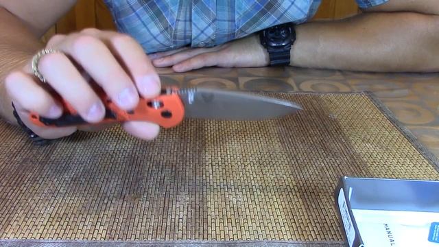 обзор Benchmade Griptilian 552 Dough Ritter M390