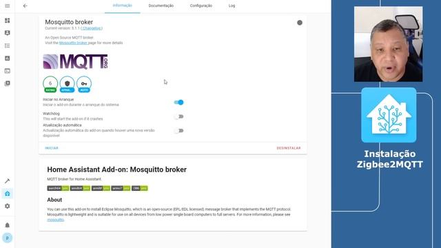 Utilizando dispositivos ZIGBEE no HOME ASSISTANT - Zigbee2MQTT e CC2531 смотреть онлайн