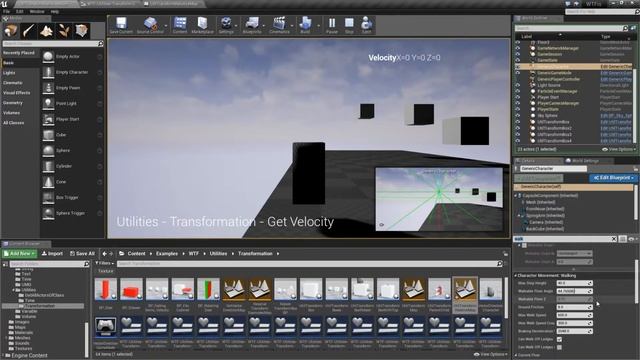 WTF Is? Get Velocity in Unreal Engine 4 ( UE4 ) смотреть онлайн