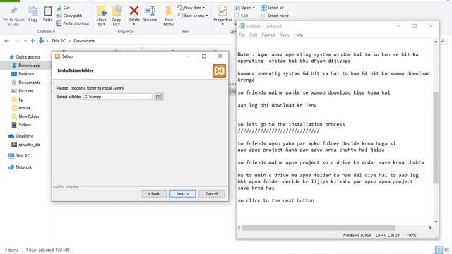 How To Install Xampp server Step By Step On Window 10 In Hindi (2020) смотреть онлайн