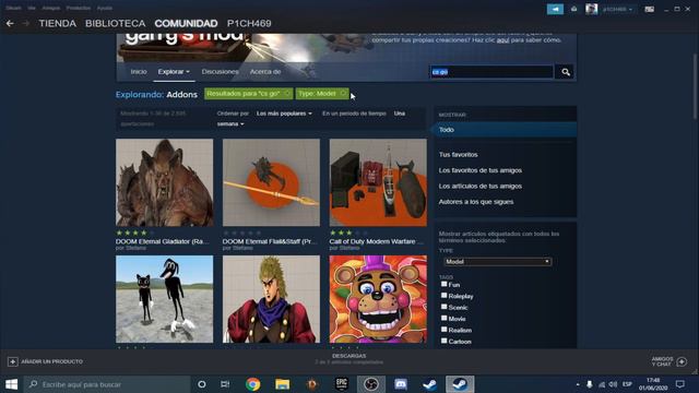 Como descargar skin en Garry's Mod! смотреть онлайн