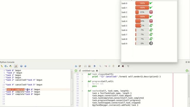 QGIS task manager prototype смотреть онлайн