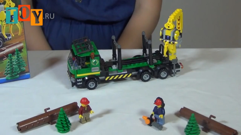 Конструктор Лего Город (Lego Sity) Лесовоз 60059 смотреть онлайн