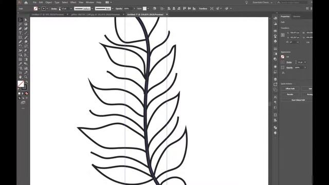 Feather Sparkle Adobe Illustrator Tutorial смотреть онлайн