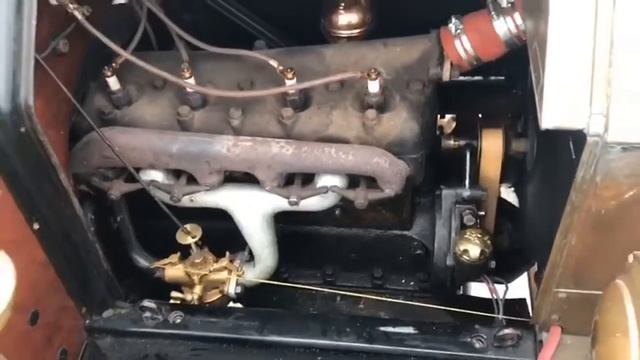 1913 Ford Model T Touring rare options. смотреть онлайн