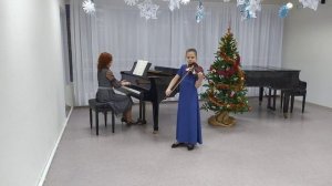 Д. Кабалевский - Полька.  Скрипка - Шитикова Варвара, фортепиано -  Ковалюк Э.А.