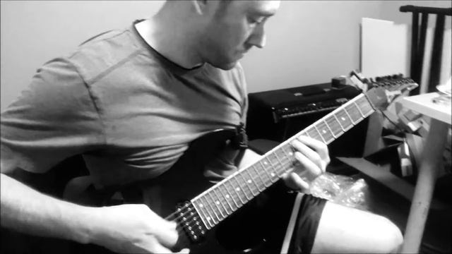 Demo DiMarzio LiquiFire Crunch Lab 7 pickup Randall RG200D G3 amp Ibanez 7321 смотреть онлайн