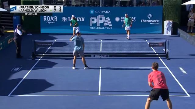 Frazier/Johnson take on Arnold/Wilson in the Men's Doubles Semis! смотреть онлайн