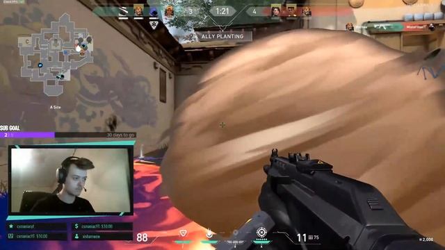 How To Entry Frag | Insane Ranked Brimstone Ace смотреть онлайн