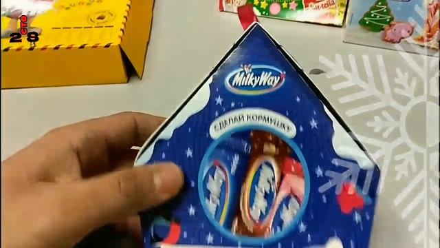 Новогодние Подарки из Пятёрочки ЧТО ВНУТРИ? Обзор и распаковка смотреть онлайн