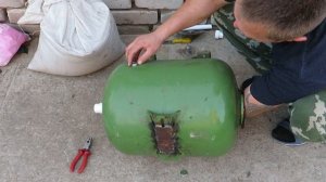 Самодельный песочный фильтр для бассейна. Изготовление