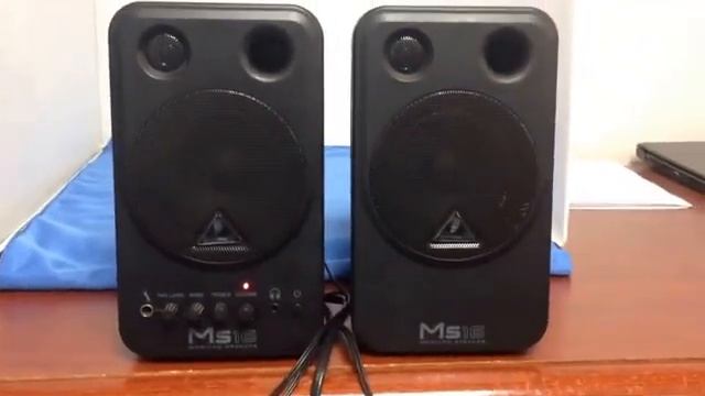 Behringer MS16 Monitor Speaker Pair смотреть онлайн