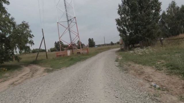 Поездка по деревне, с.СПИРИНО, питбайк. Экшн камера DJI Osmo Action, 23 июля 2021 г. смотреть онлайн
