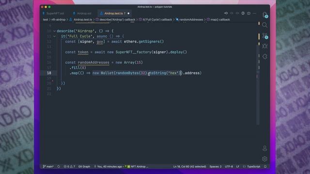 Как сделать NFT Airdrop на Polygon. Пишем смарт контракт на Solidity