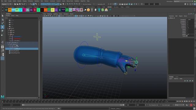 How to create secondary animation using dynamics in Maya [RUS] смотреть онлайн