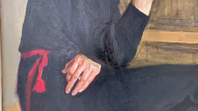 Картина "Портрет Марины Браславской - искусствоведа" Художник Сгибнева Людмила Михайловна. смотреть онлайн