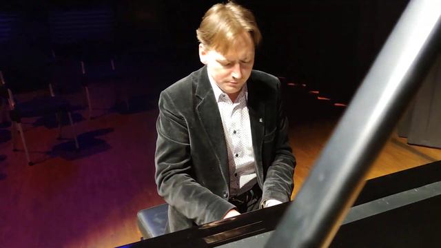 Ch. Sinding - Frühlingsrauschen - rehearsal, Greg Niemczuk in Fosnavåg. смотреть онлайн