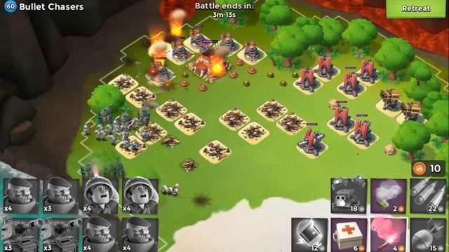 海島奇兵 [Boom Beach] Level 51 (60) Bullet Chasers Tanks & Grenadiers смотреть онлайн