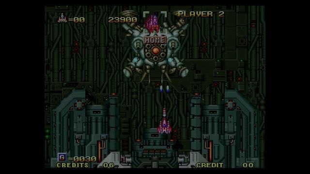 Alpha Mission 2 Gameplay | NeoGeo смотреть онлайн