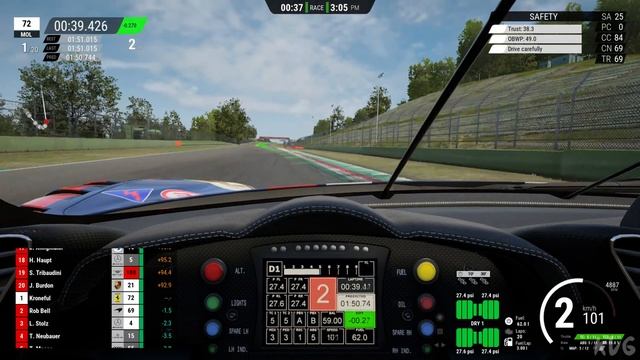 Assetto Corsa Competizione - Autodromo Internazionale Enzo e Dino Ferrari-Imola - Gameplay смотреть онлайн