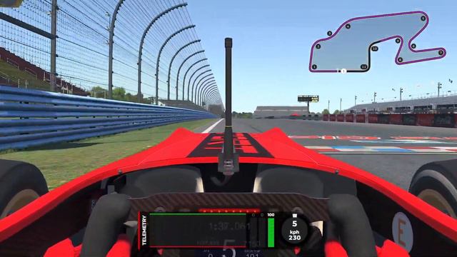 iRacing F3 23S1 - Week 12: Watkins Glen Classic Boot Hotlap смотреть онлайн