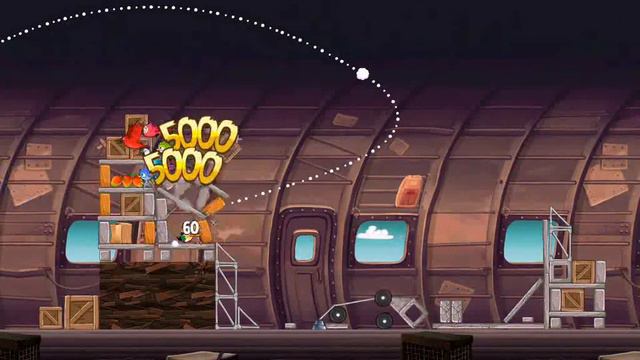 Angry Birds Rio Level 11-6 Smugglers Plane 3 Star Walkthrough смотреть онлайн