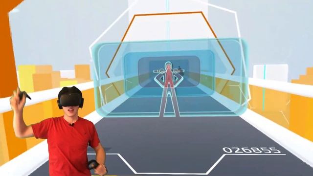 Expert+ Beat Saber Player Tries OhShape (OhShape Oculus Quest gameplay / footage) смотреть онлайн