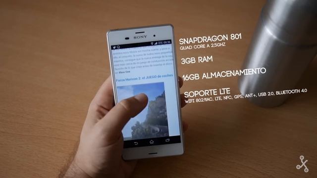 Sony Xperia Z3, review en español смотреть онлайн