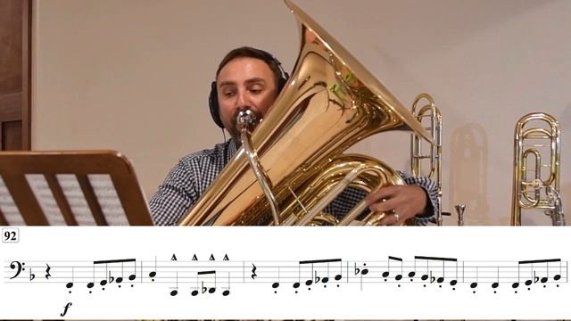 Concerto for Contrabass Trombone - Performed by Patrick Lawrence on Tuba смотреть онлайн