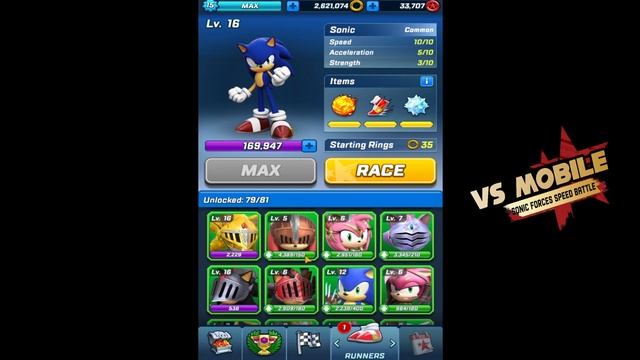 Sonic Forces Speed Battle - Lego Tails New Character Unlocked - 79 Characters Unlocked Gameplay Run смотреть онлайн