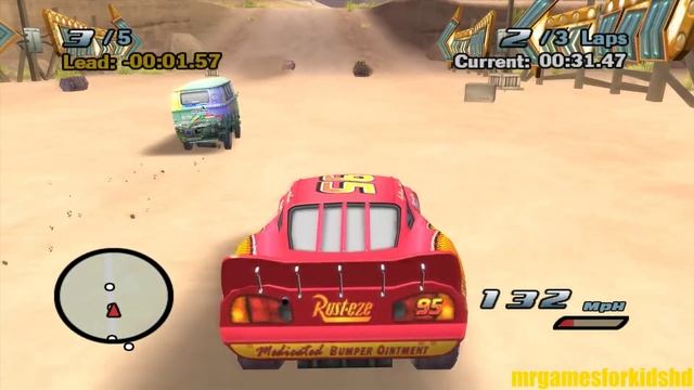 Disney Cars Sarge's Off-Road Challenge Race To Lightning McQueen смотреть онлайн