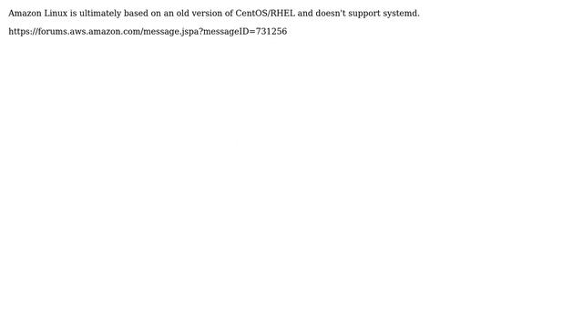 DevOps & SysAdmins: How to enable systemd on Amazon Linux AMI? (7 Solutions!!) смотреть онлайн