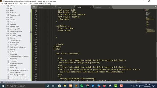 Design Facebook with Html, CSS, Bootstrap & PHP in 40 Mins смотреть онлайн