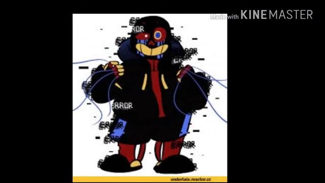 ErrorTale Sans Я сильнее чем ты на английском