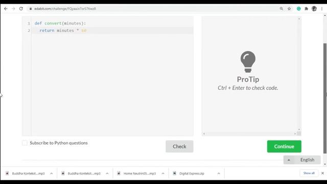 Convert Minutes into Seconds with python смотреть онлайн