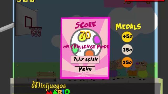 Свинка пепа играет в баскетбол ♥ Развивающие игры для детей ♥ 4