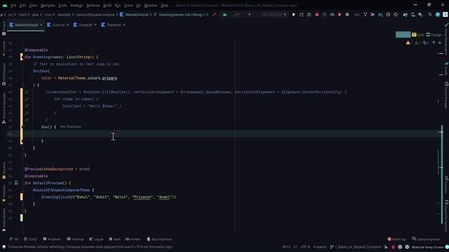 2 - Column, Row and Box Jetpack Compose | Hindi смотреть онлайн