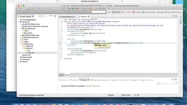 Spring MVC Hello World Tutorial with Maven - Explained with Code смотреть онлайн