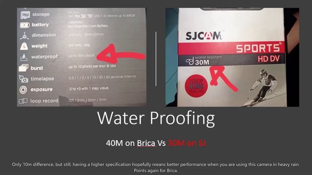 Brica Bpro5 AE3S Black Edition VS SJ 4000 Wifi by SJ Cam (Eng Sub) смотреть онлайн
