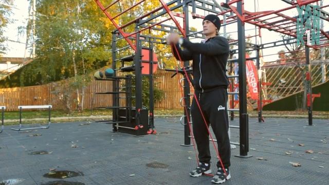 Дмитрий Яшанькин Тренировка с резиновыми петлями смотреть онлайн