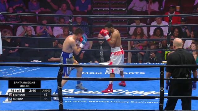 Simpson vs Quiroz FULL FIGHT: May 25, 2019 - PBC on FS1 смотреть онлайн