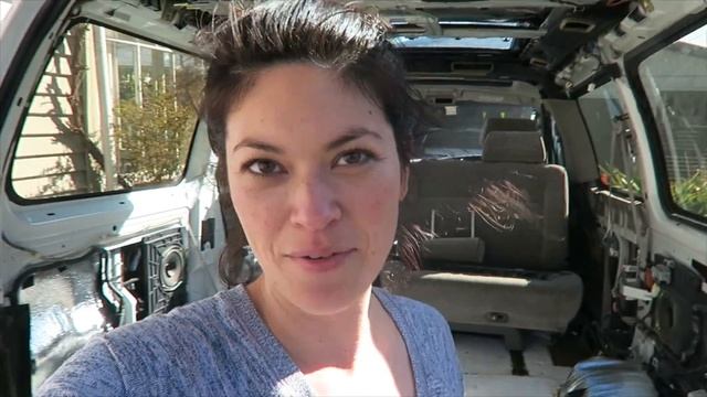 Insulation and starting the floor // CAMPER VAN CONVERSION EP. 5 смотреть онлайн