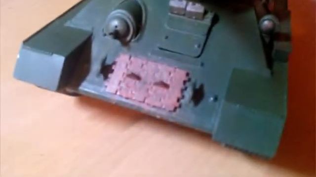 Обзор сборной модели Т-34-85  на Українській мові