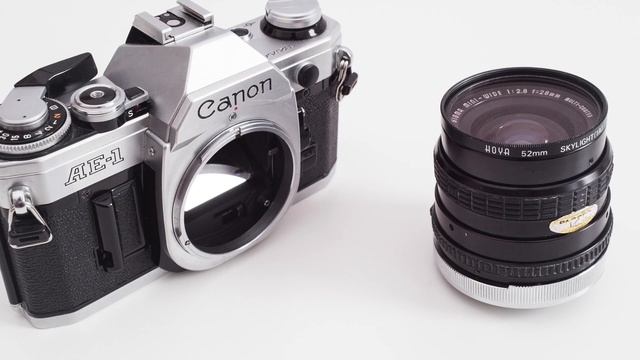 Canon AE1 35mm film camera + Sigma FD 28mm f/2.8 macro wide angle prime lens смотреть онлайн